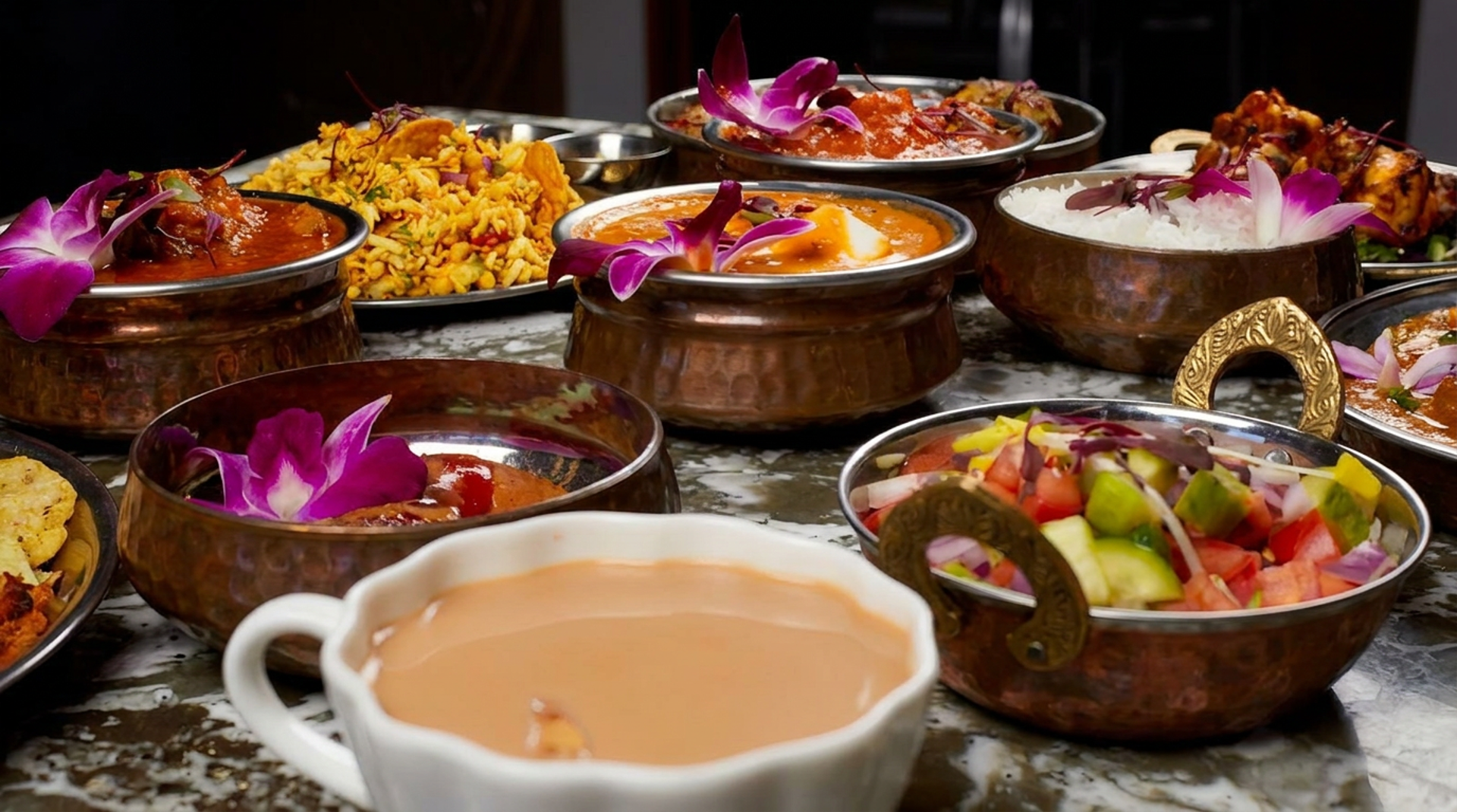 Tandoori dishes and curries
