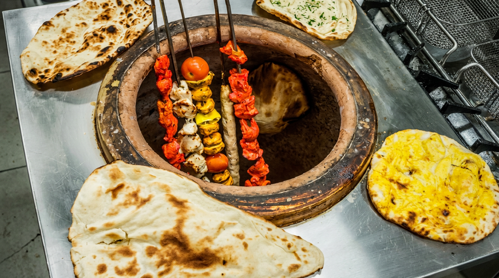 The tandoor
